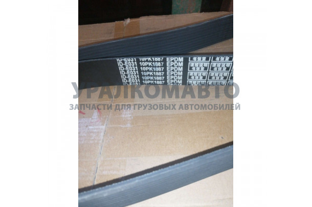 Ремень вентилятора 10PK1887 WP12 Eвро5 X3000