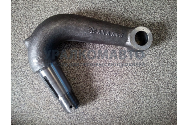 Рычаг продольной рулевой тяги левый (кривой к сошке ГУР)