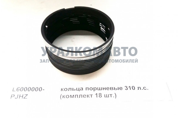 Кольца поршневые (комплект 18 шт) 310 л.с. л.с.CA6DL1 Евро2