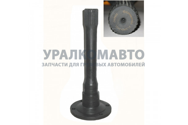 Вал проходной L=430 фланец 180x4 качество Createk SHAANXI 81.35604.0021