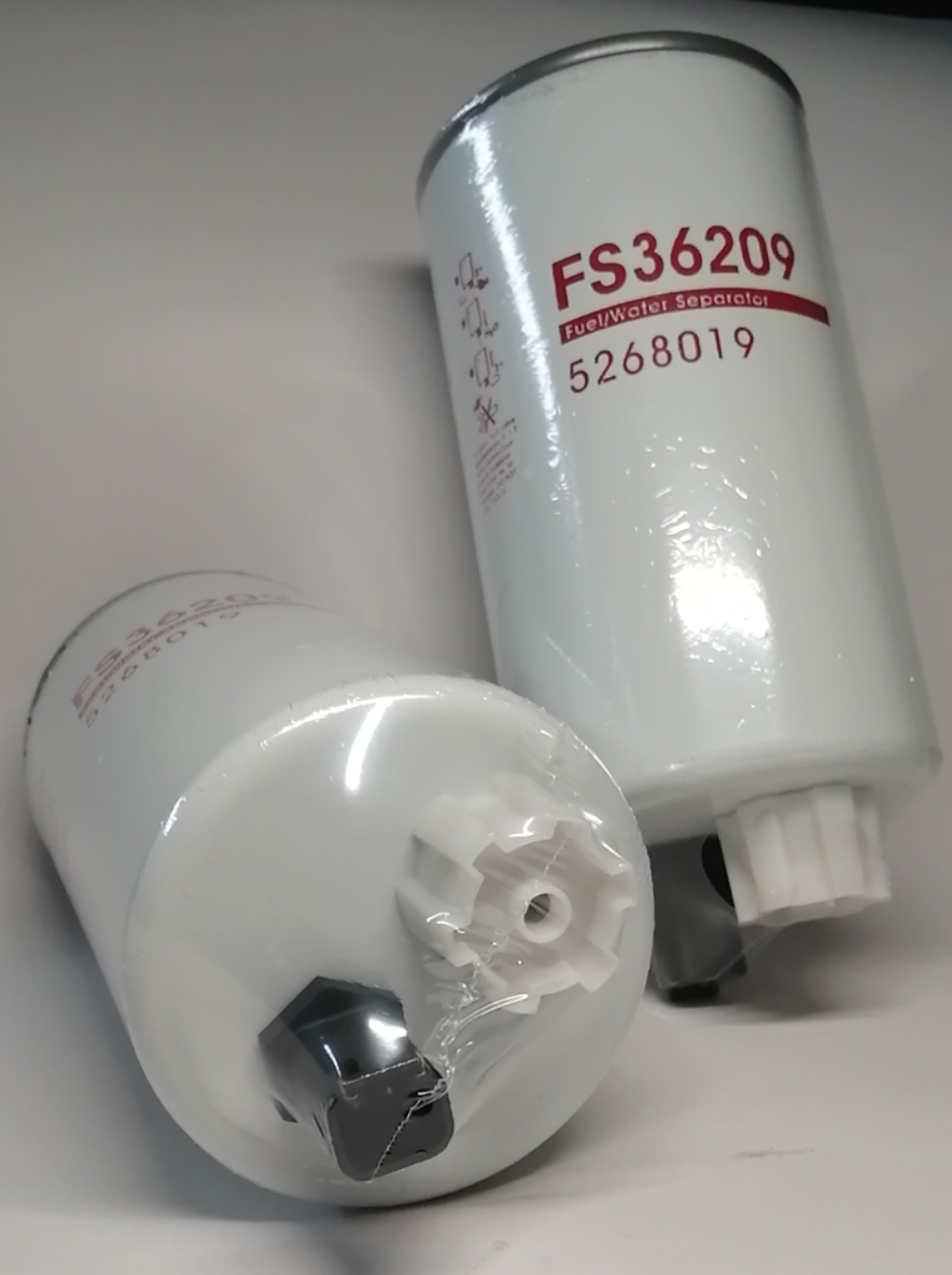 Фильтр топливный сепаратор с датчиком воды и сливным клапаном 12V дв. ISF